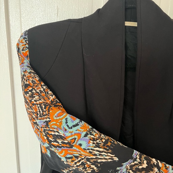 Silk Fitted Blazer - Picture 3 of 7